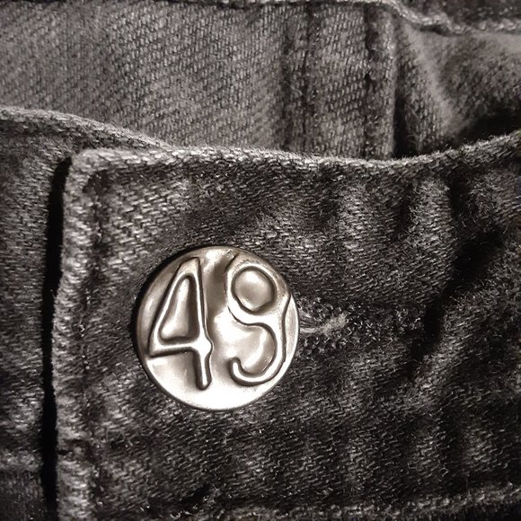 AG-ED Denim Women's The Graduate Tailored Leg Black Jeans Size 30R - Picture 10 of 10